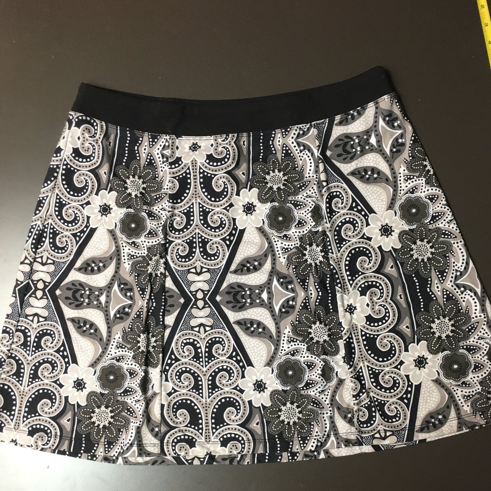 PrAna Skirt L Breathe-A-Line Skirt Yoga Athletic